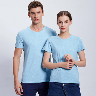 纯棉T恤定制_短袖广告衫定做厂家